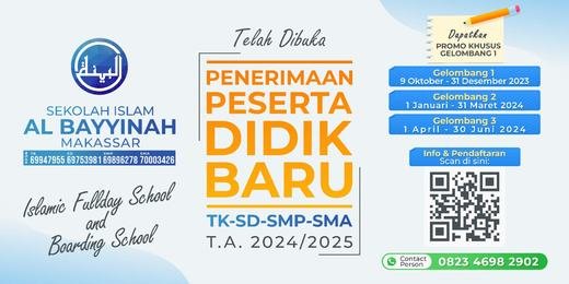 Spanduk PPDB 2024/2025