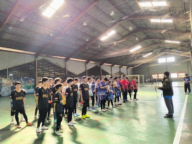 Laga futsal persahabatan